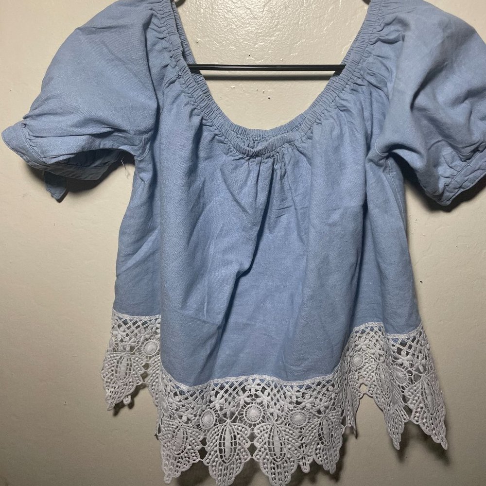 Iris, XL, Blue